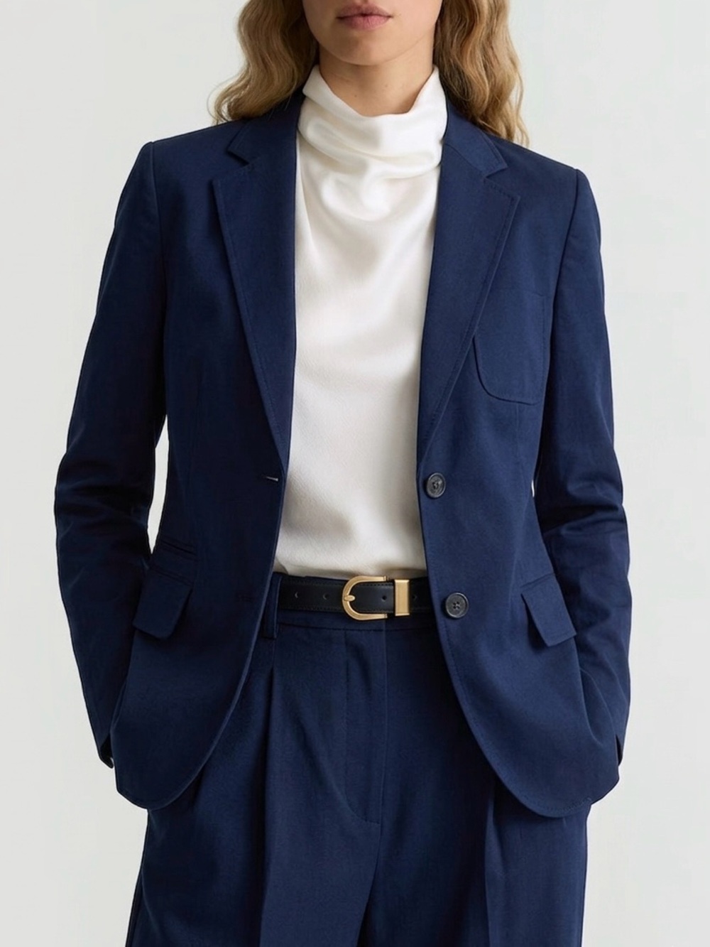 Brooks Brothers Navy Classic Blazer Size Medium Office Siren Executive Preppy